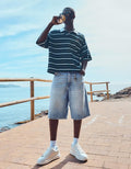 BERMUDA DENIM BAGGY FIT