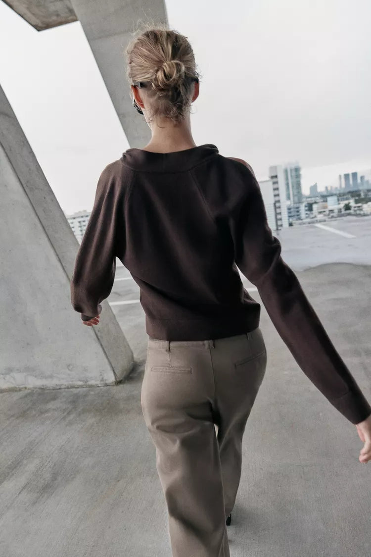 Pull En Maille Cut Out