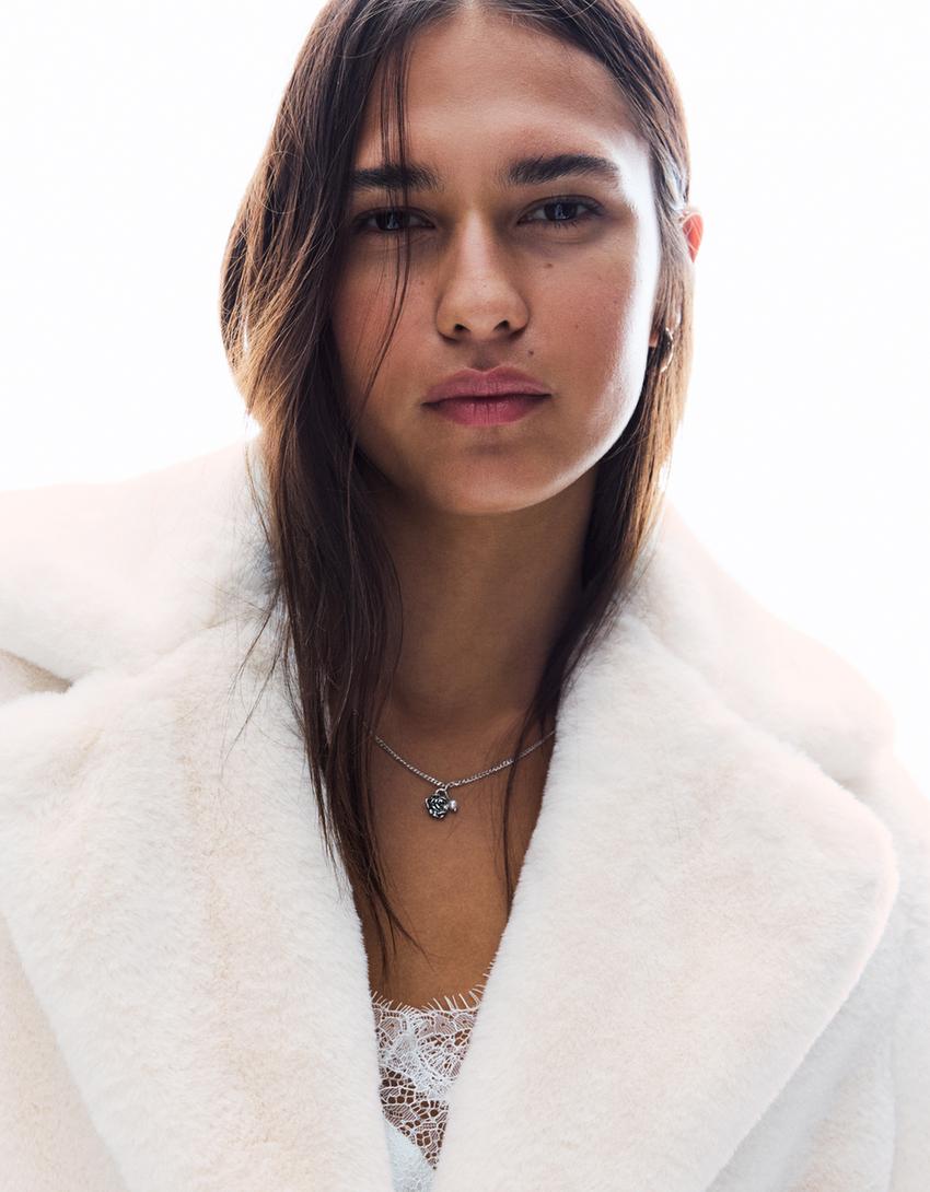 Manteau Fausse Fourrure