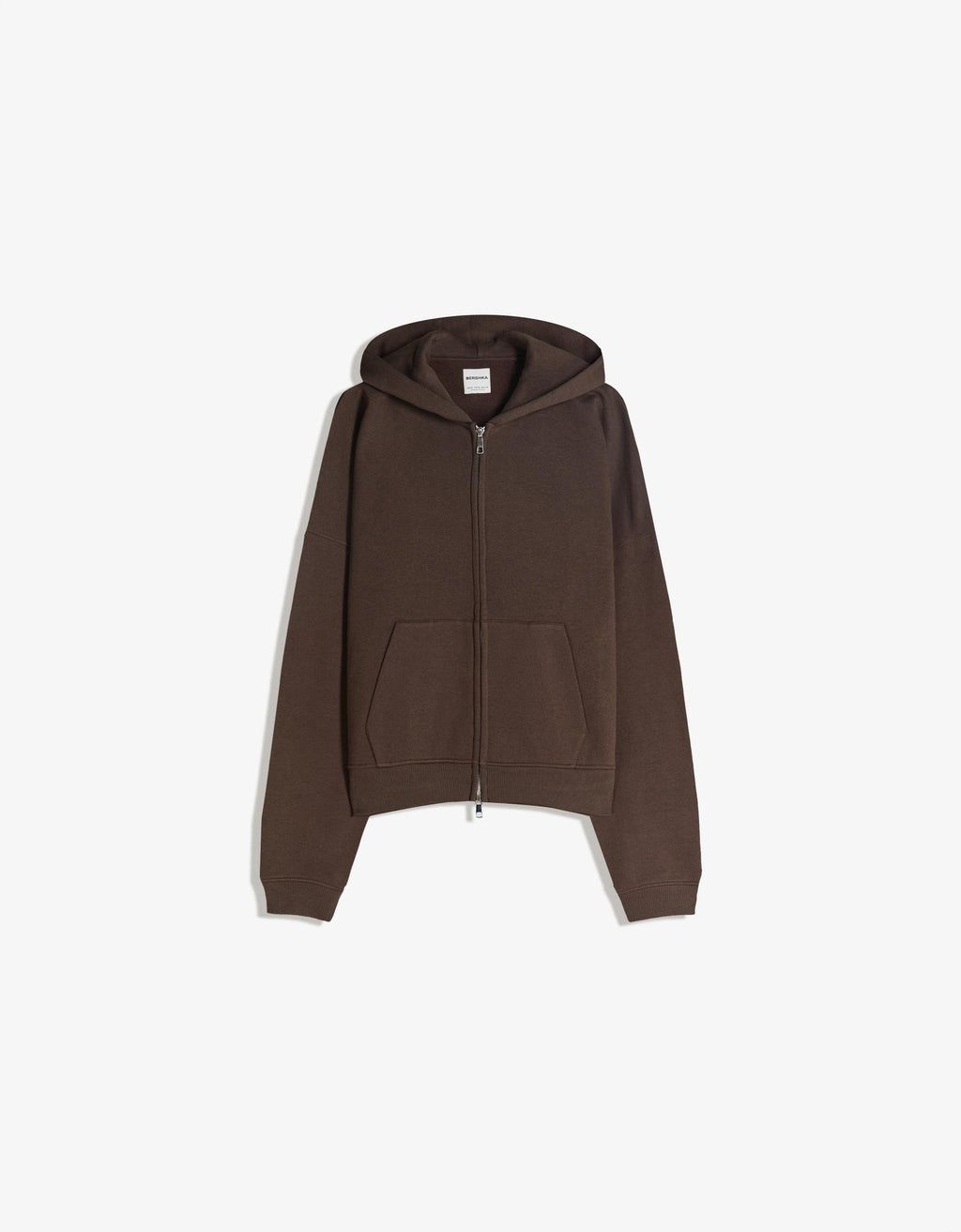 SWEAT ZIPPÉ OVERSIZE À CAPUCHE