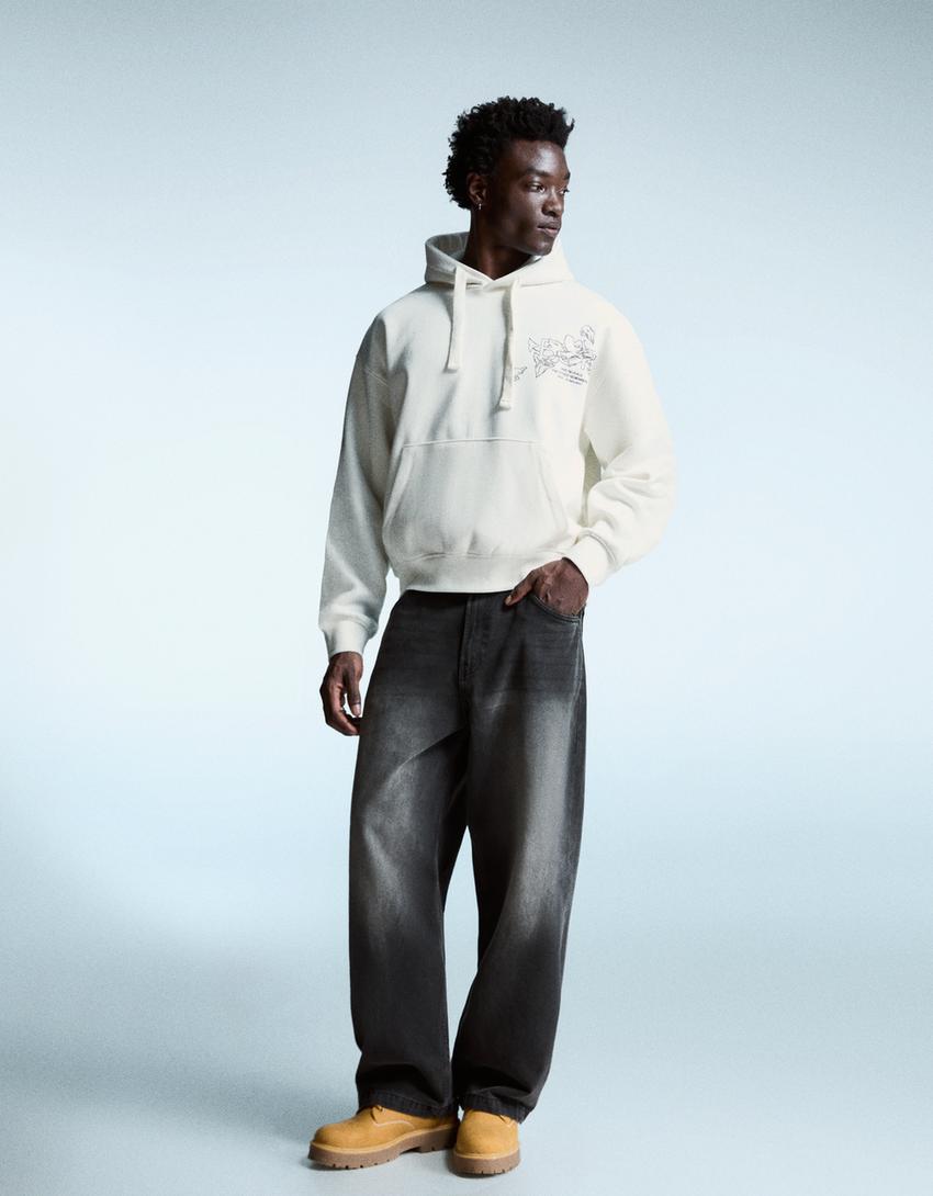 SWEAT CAPUCHE IMPRIMÉ