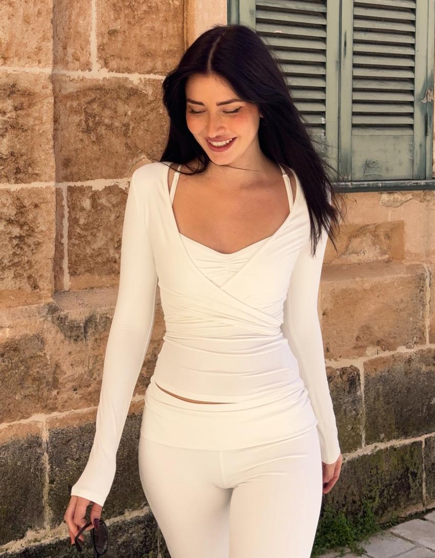 Gilet Ballerine À Noeud
