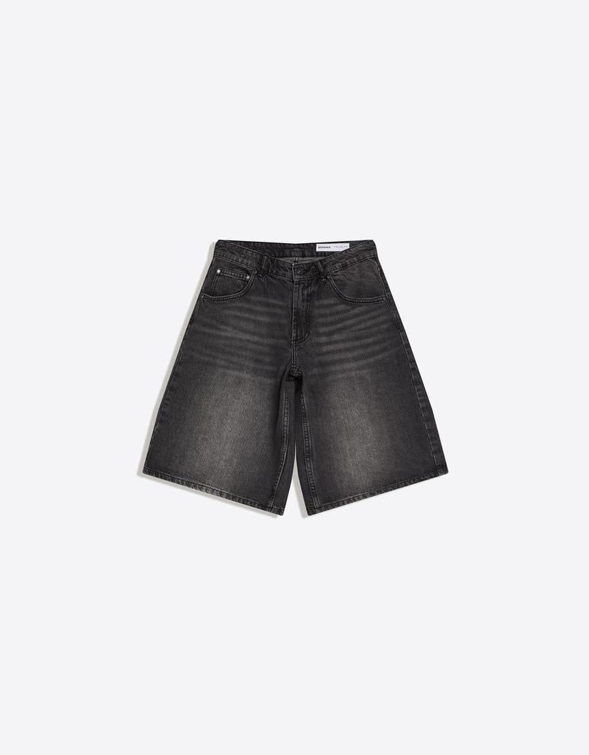 Bermuda Jort Denim Baggy Fit