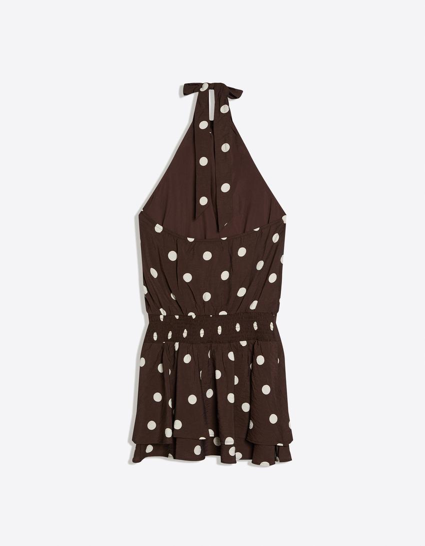 Robe Mini À Pois