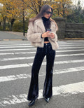 BLOUSON FAUSSE FOURRURE