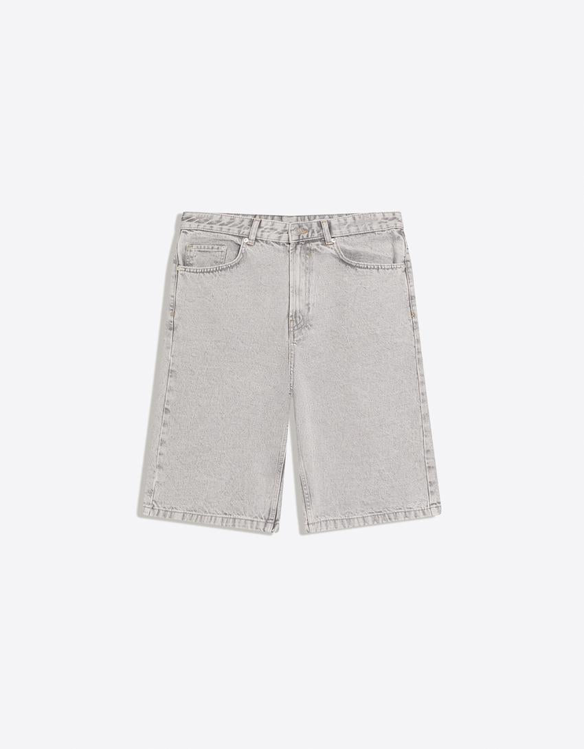 BERMUDA DENIM BAGGY FIT