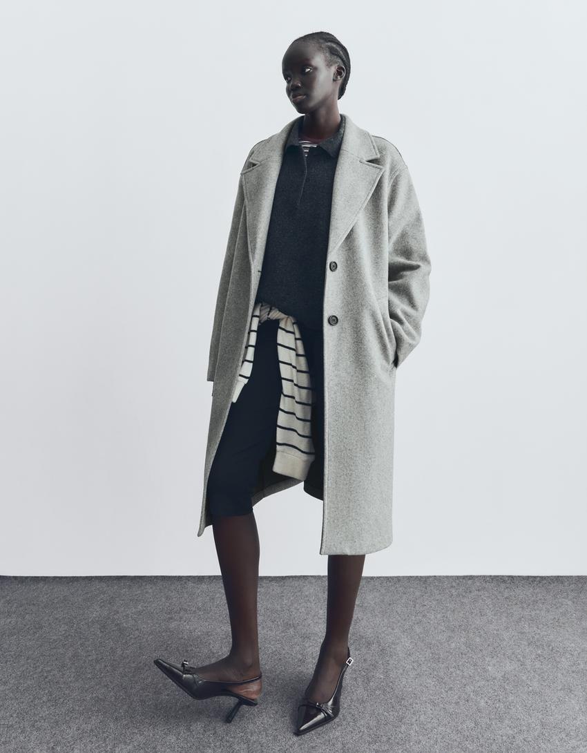 Manteau Long Doux