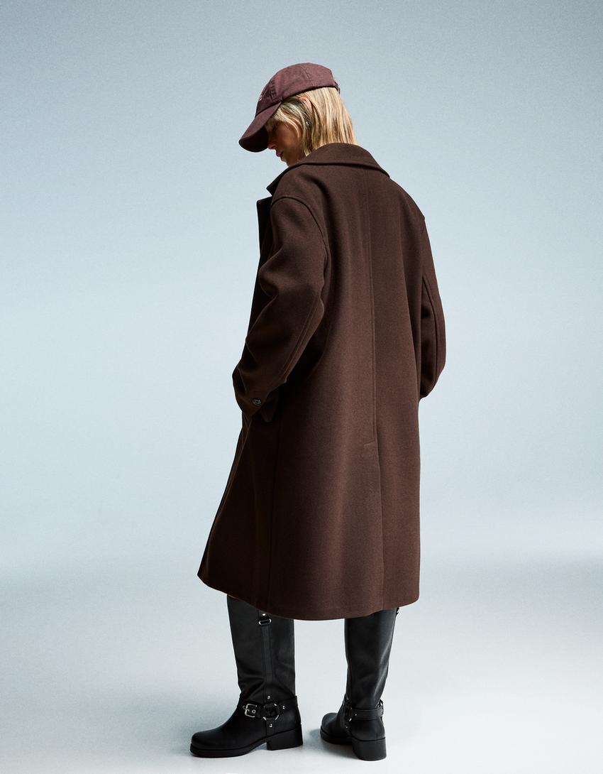 MANTEAU LONG DOUX