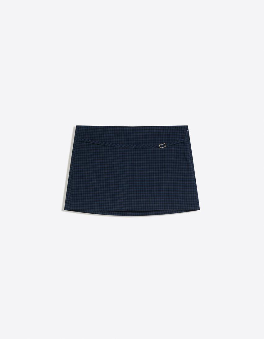 Jupe-Short Mini À Boucles