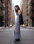 Robe Midi Bretelles En Tulle