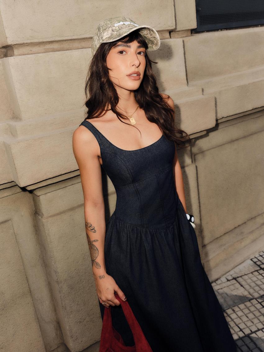 Robe Midi En Jean