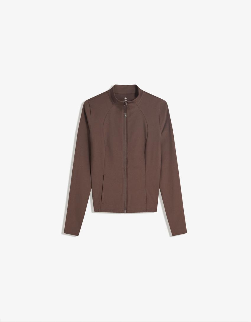 SWEAT ZIPPÉ À SÉCHAGE RAPIDE ET RESPIRANT