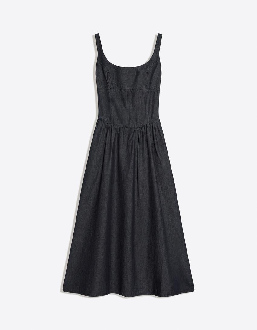 Robe Midi En Jean