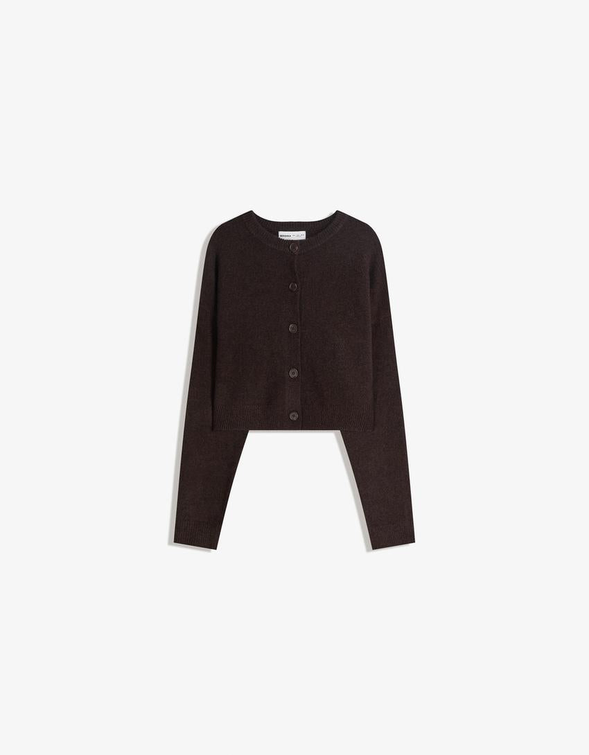Gilet Boutonné Toucher Doux