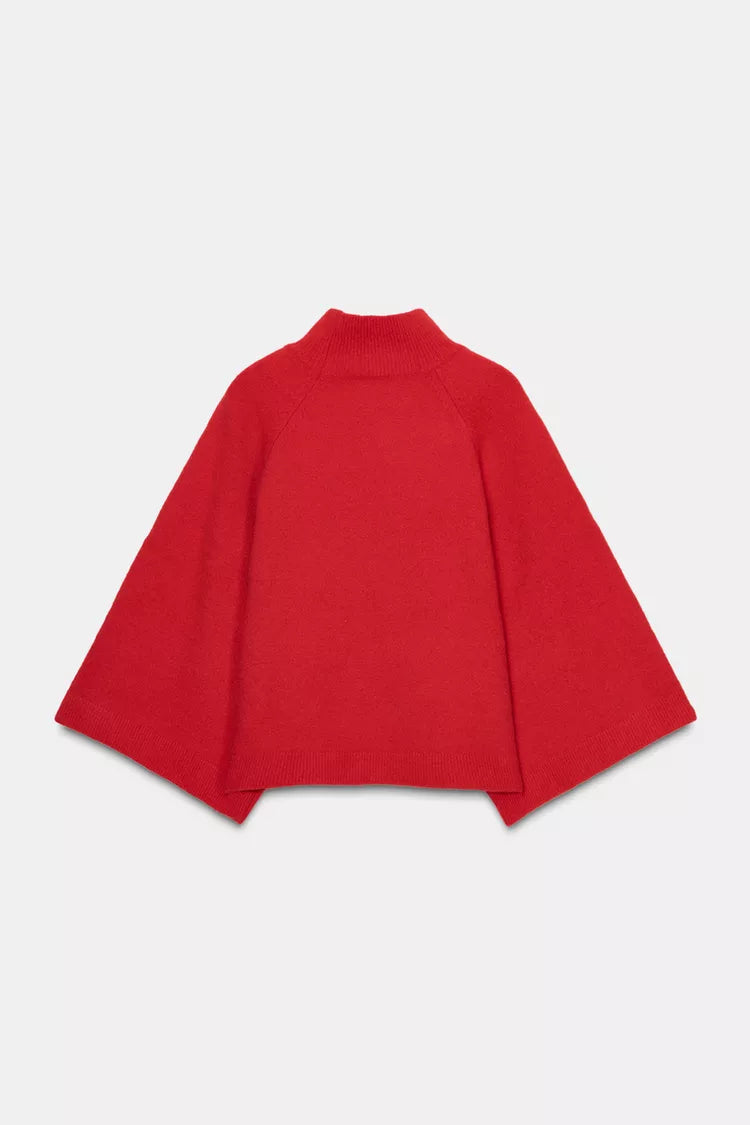 Pull en Maille à Manches Larges