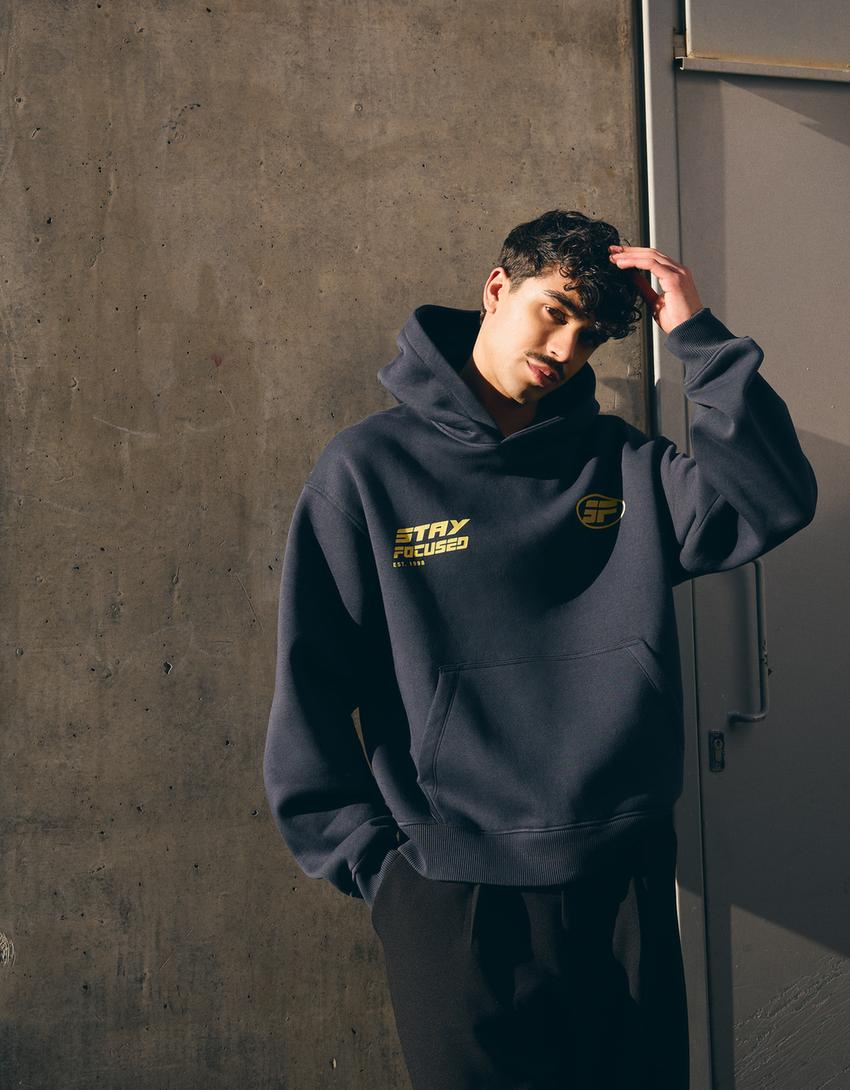 Sweat à Capuche Imprimé