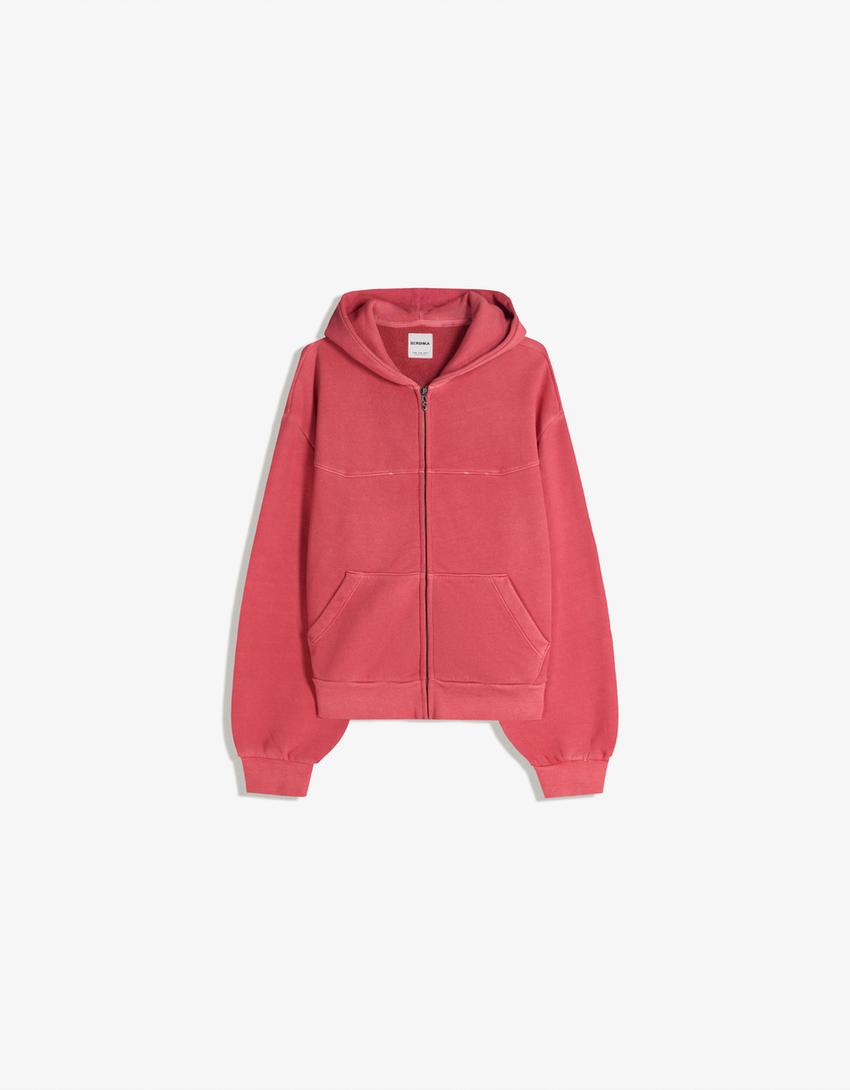 Sweat Zippé Court Boxy Fit