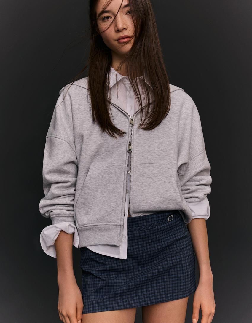 Jupe-Short Mini À Boucles