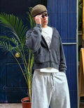 SWEAT ZIPPÉ BOXY FIT COURT