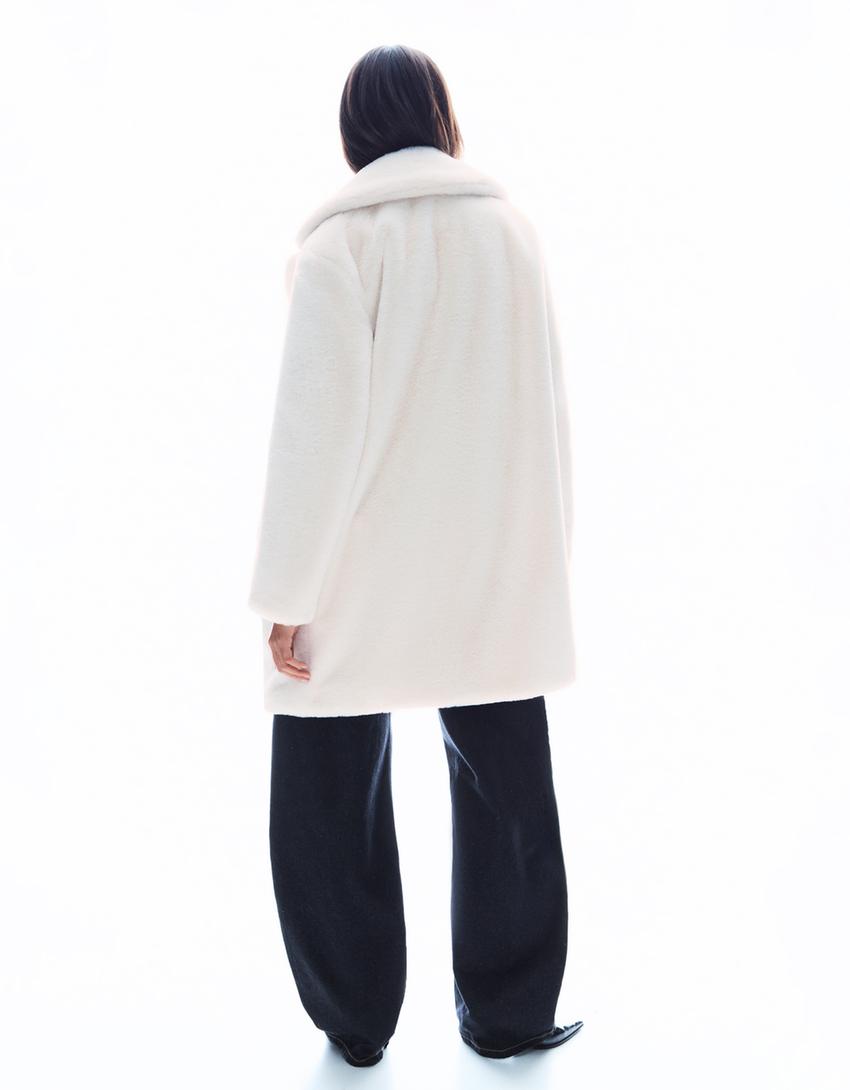 Manteau Fausse Fourrure