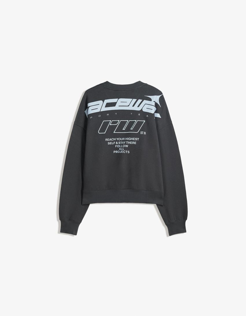 SWEAT BOXY FIT IMPRIMÉ