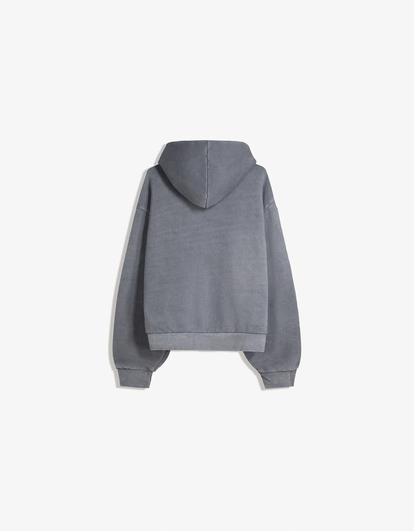 Sweat Zippé Court Boxy Fit