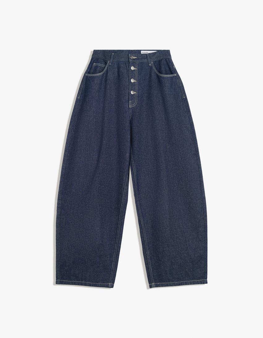 Jeans Barrel Fit
