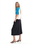BERMUDA JUPE-CULOTTE RAYÉE