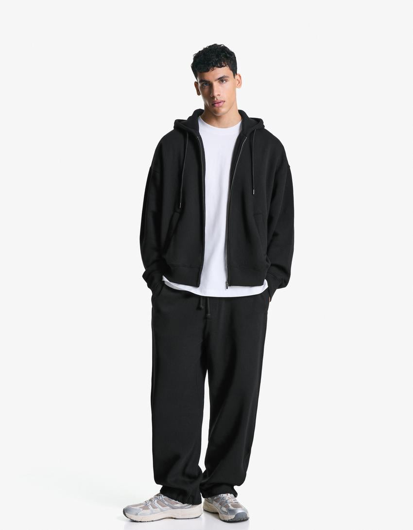Sweat Zippé à Capuche