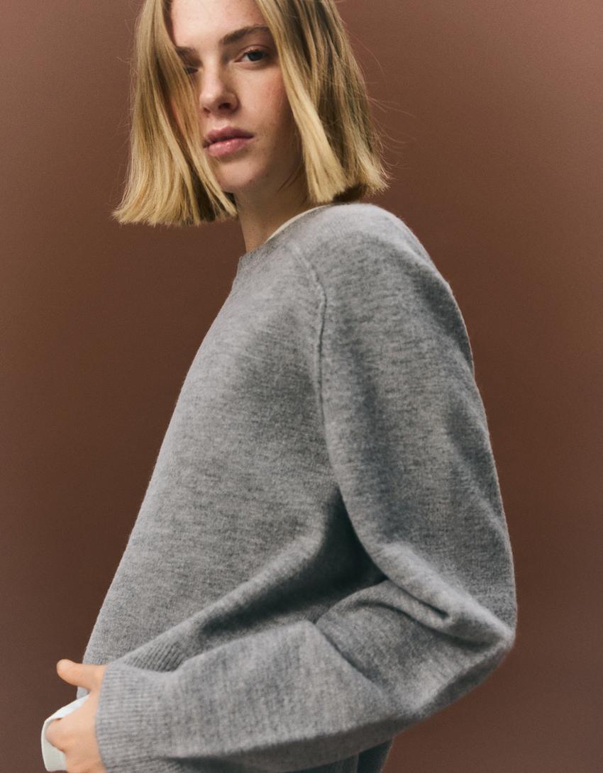 Pull En Maille À Coutures