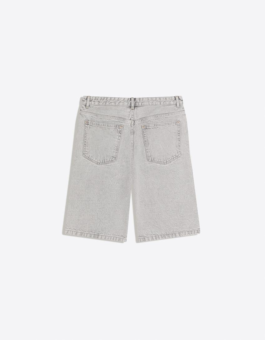 BERMUDA DENIM BAGGY FIT