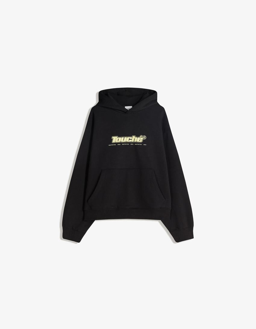 Sweat à capuche imprimé