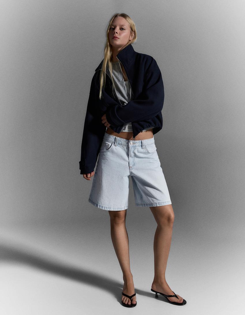 SHORT EN JEAN BAGGY FIT