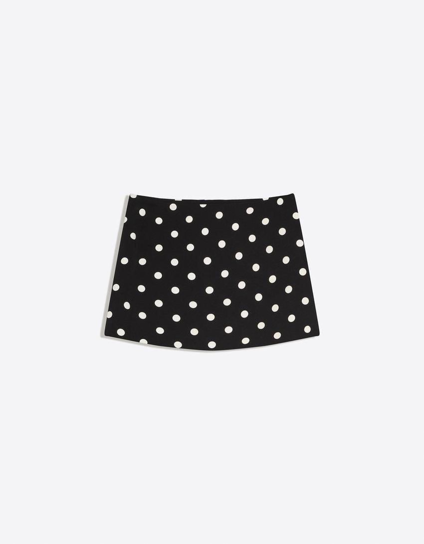 Jupe-Short Mini À Boucles