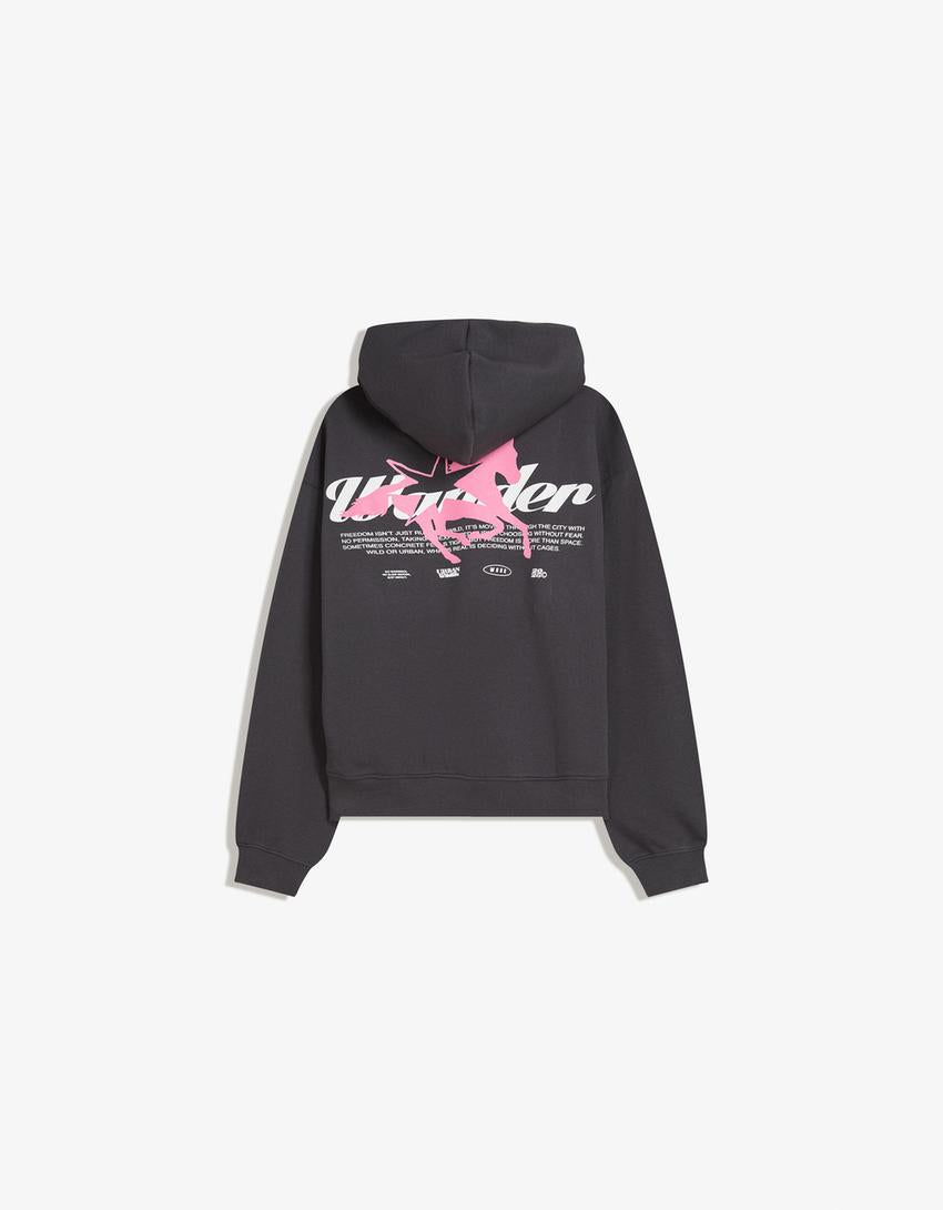 SWEAT CAPUCHE IMPRIMÉ