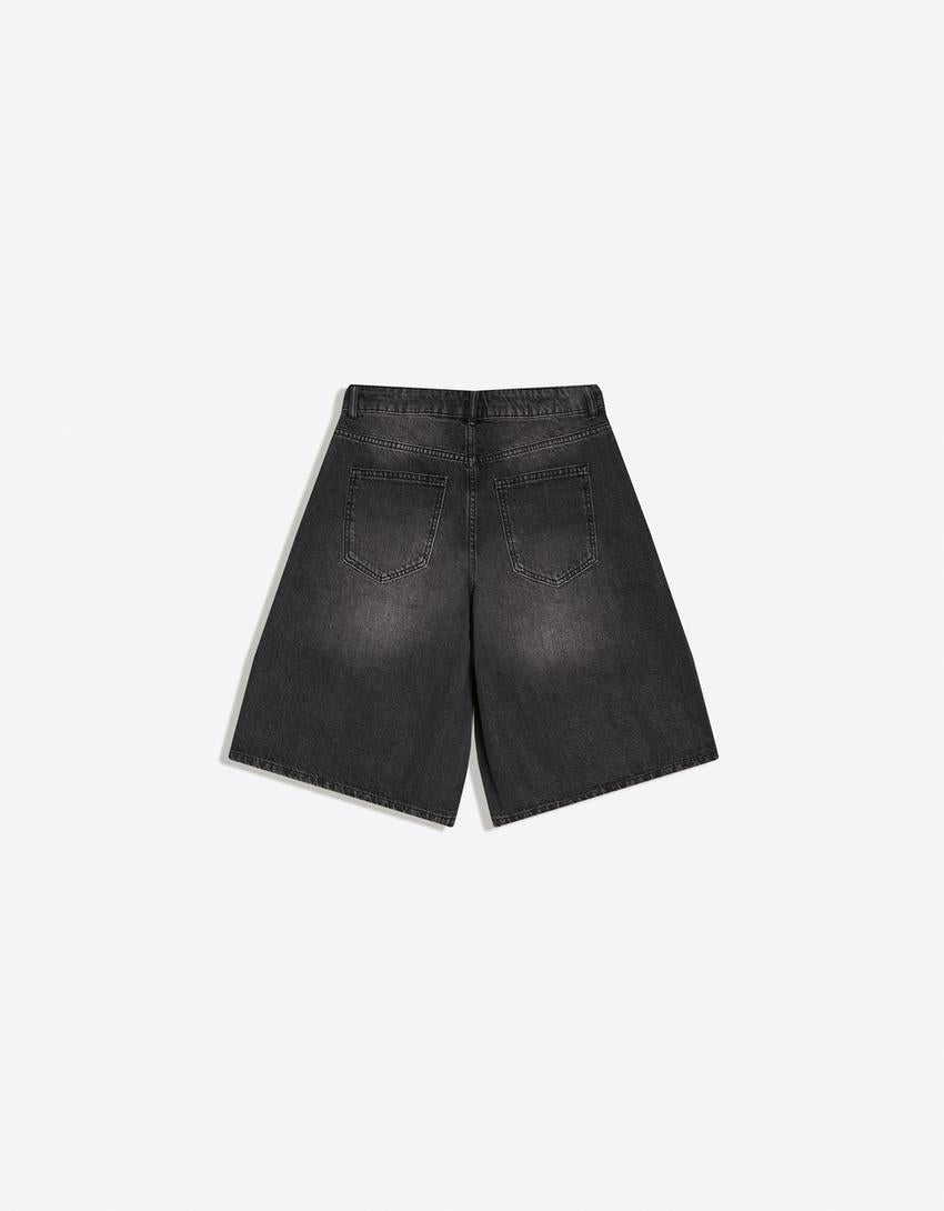 Bermuda Jort Denim Baggy Fit