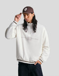 SWEAT À COL ZIPPÉ IMPRIMÉ