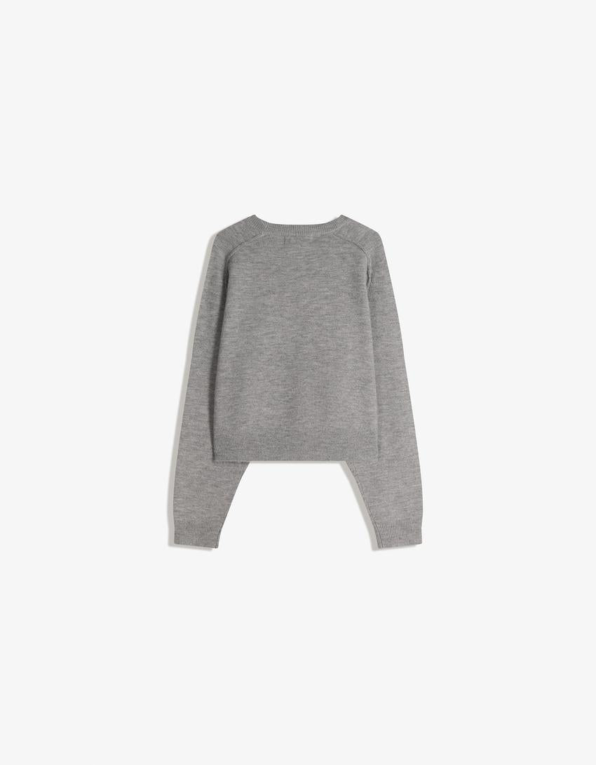 Pull En Maille À Coutures