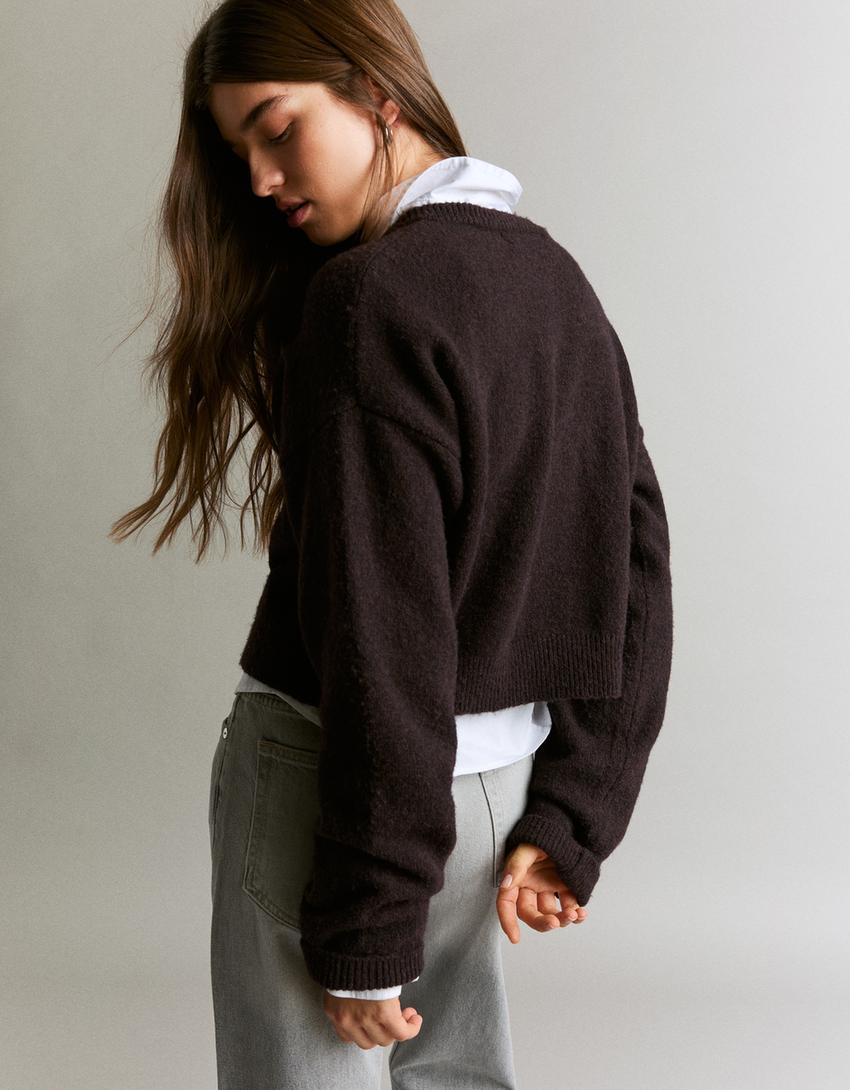 Gilet Boutonné Toucher Doux