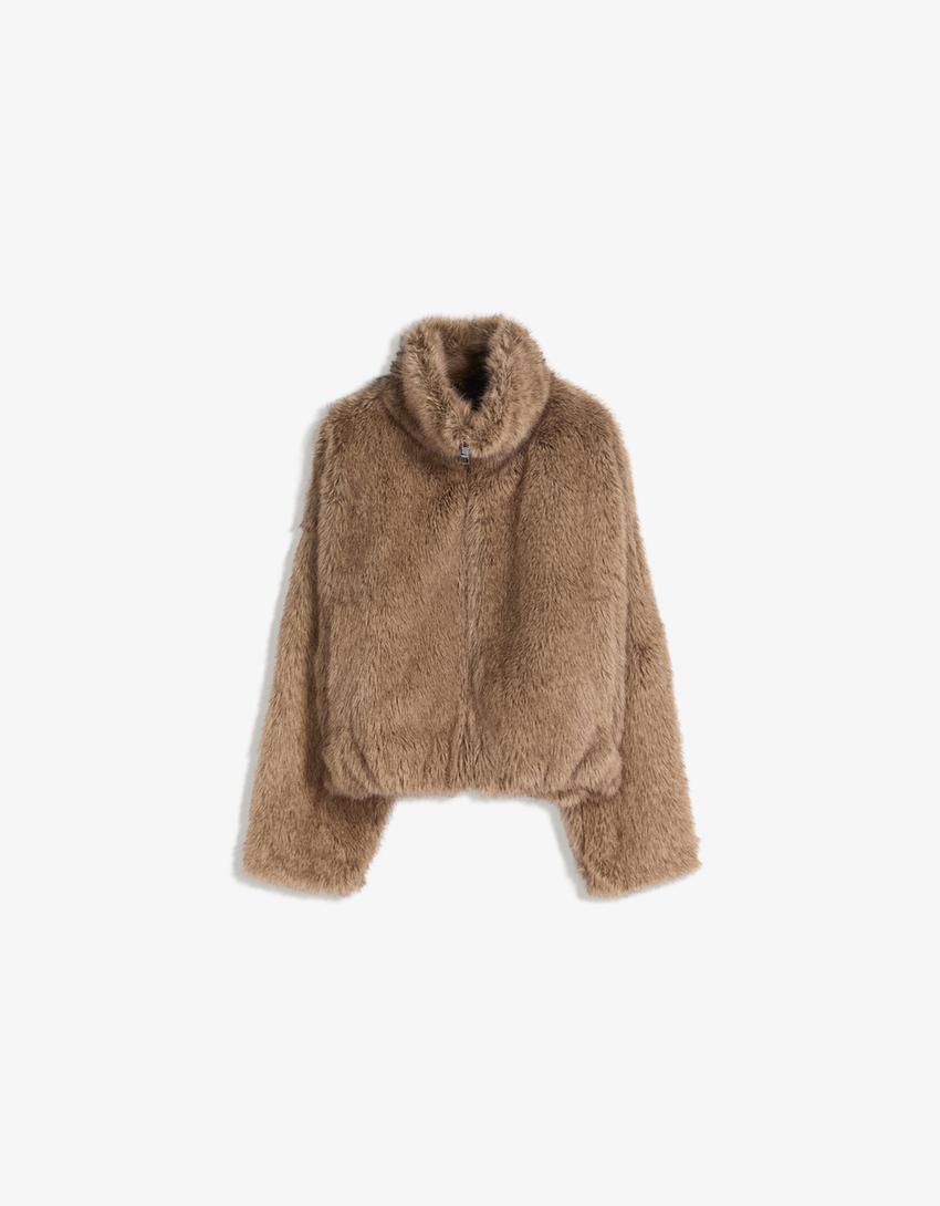 Blouson Fausse Fourrure