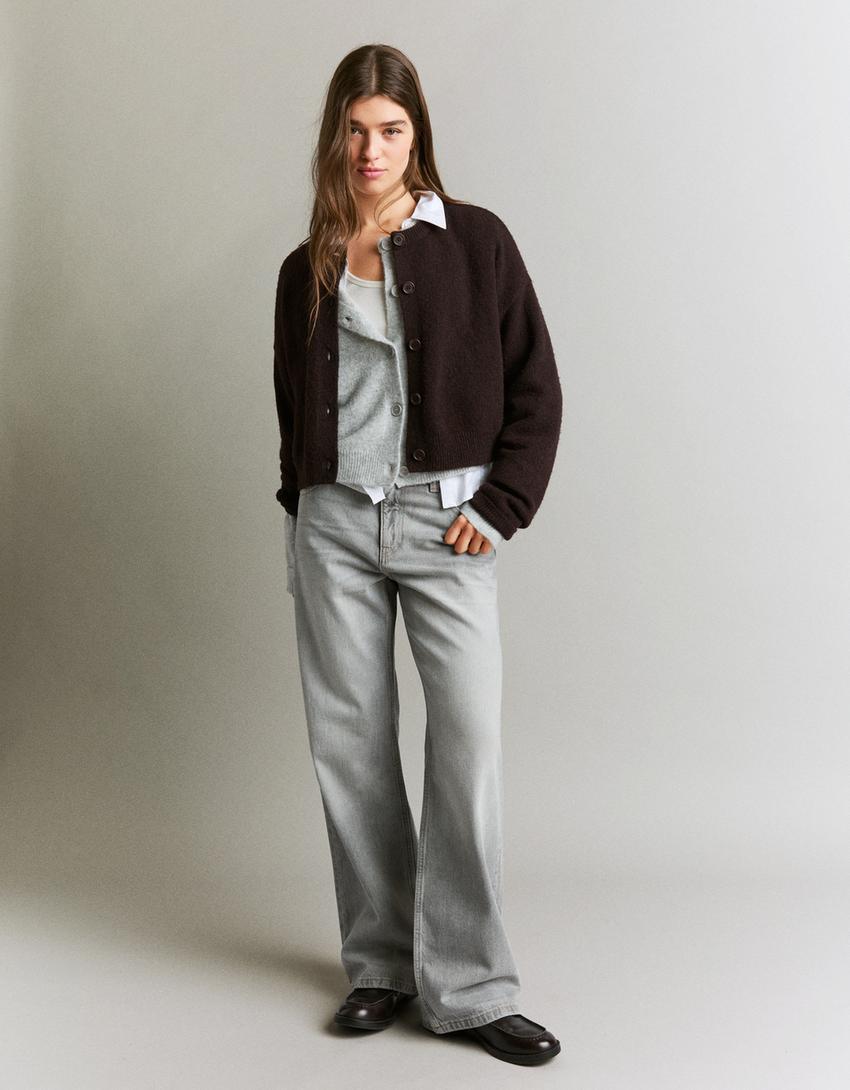 Gilet Boutonné Toucher Doux