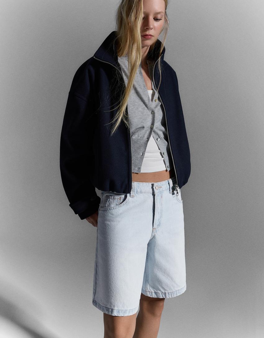 SHORT EN JEAN BAGGY FIT