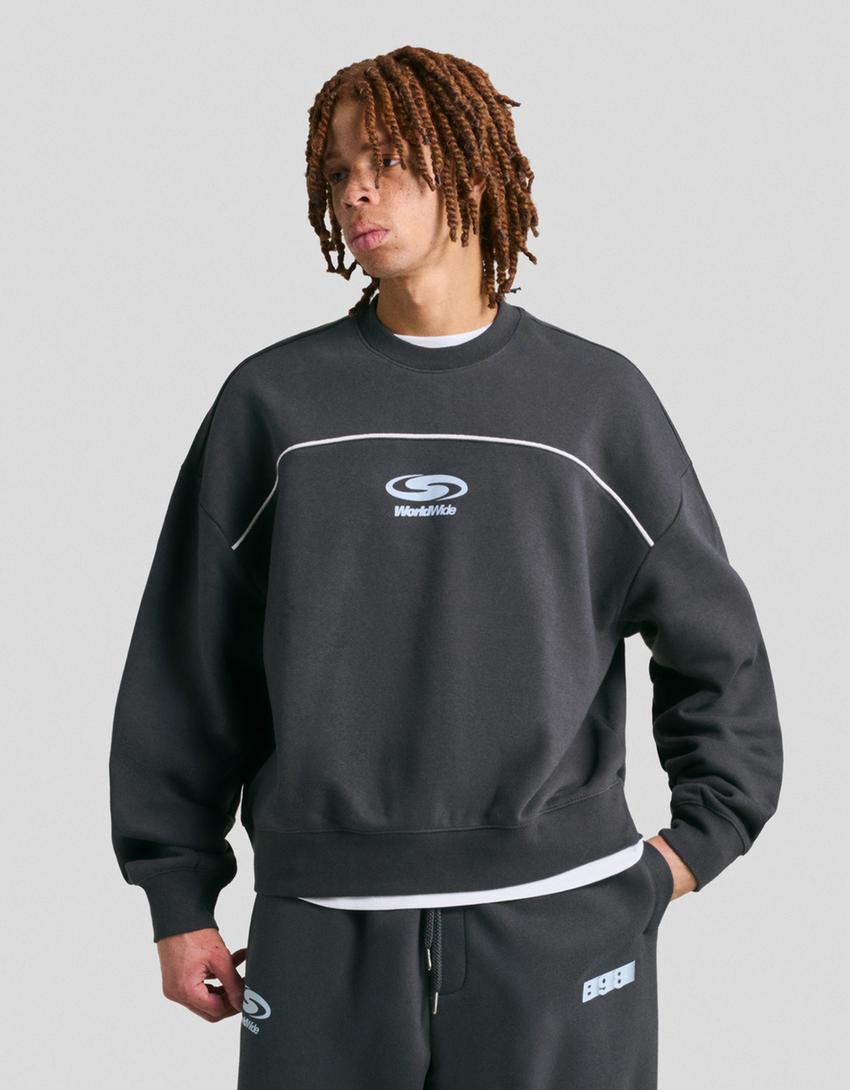 SWEAT BOXY FIT IMPRIMÉ