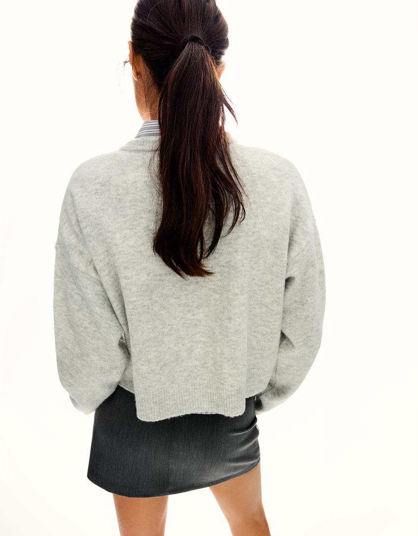 Gilet Boutonné Toucher Doux