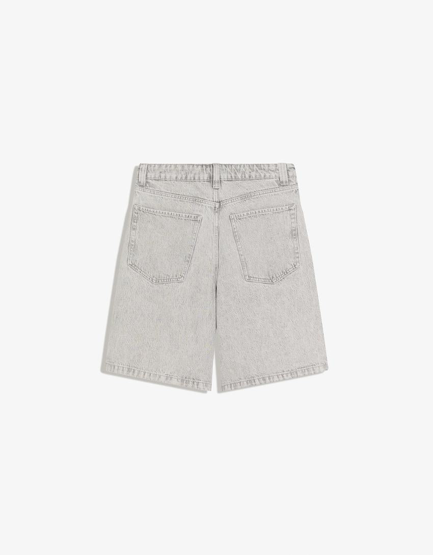 SHORT EN JEAN BAGGY FIT