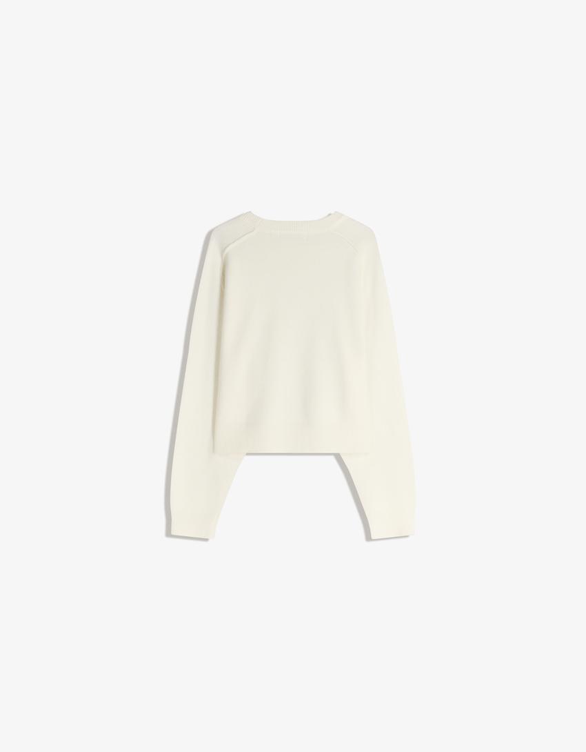 Pull En Maille À Coutures