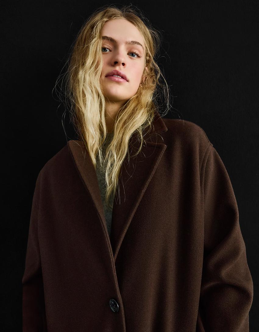 Manteau Long Doux