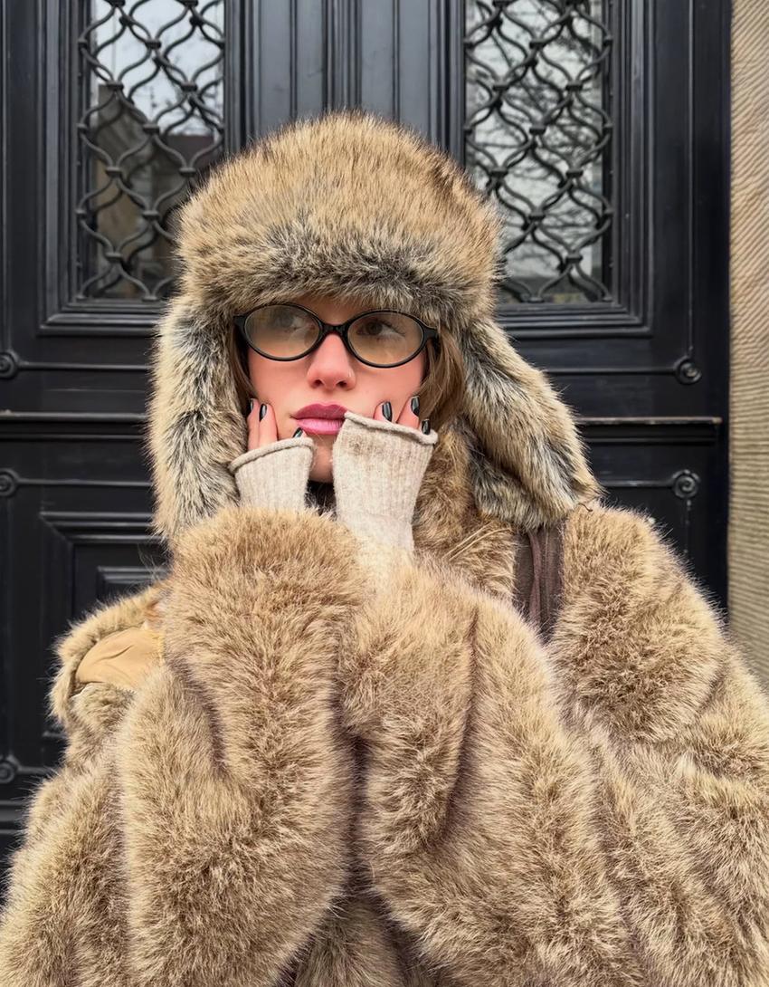 Blouson Fausse Fourrure