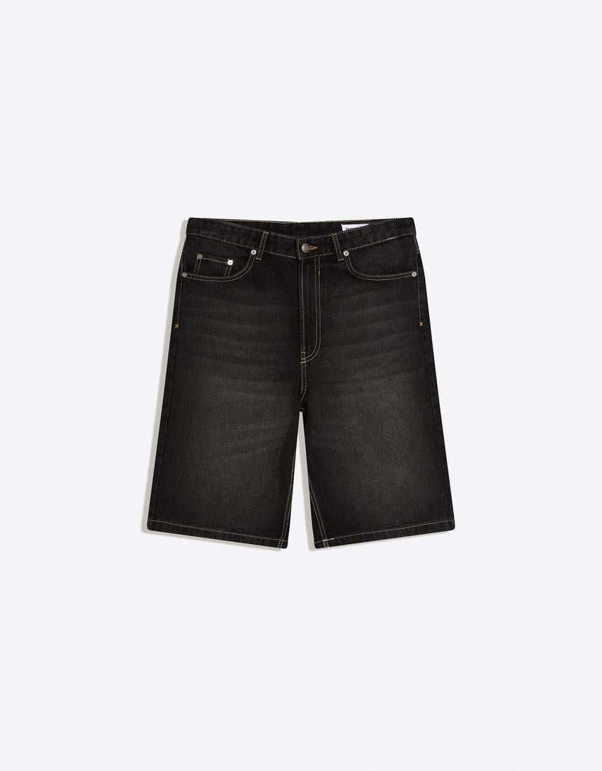 BERMUDA DENIM BAGGY FIT