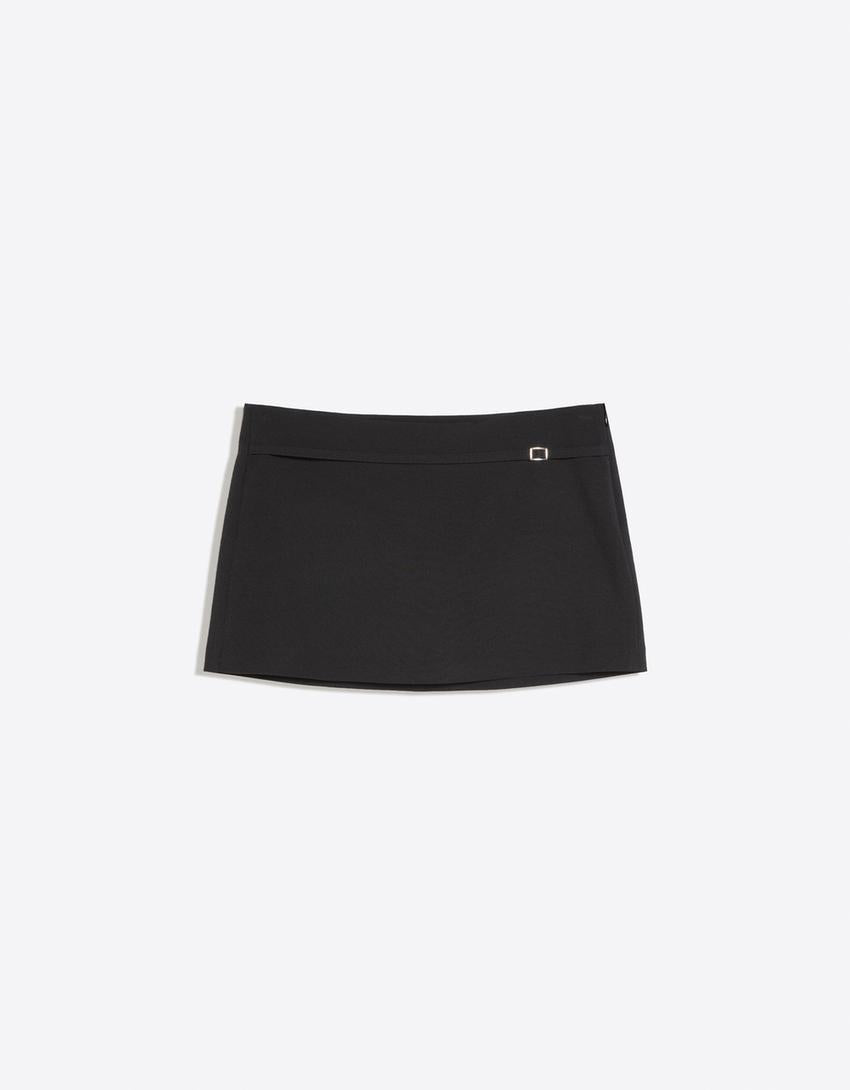 Jupe-Short Mini À Boucles